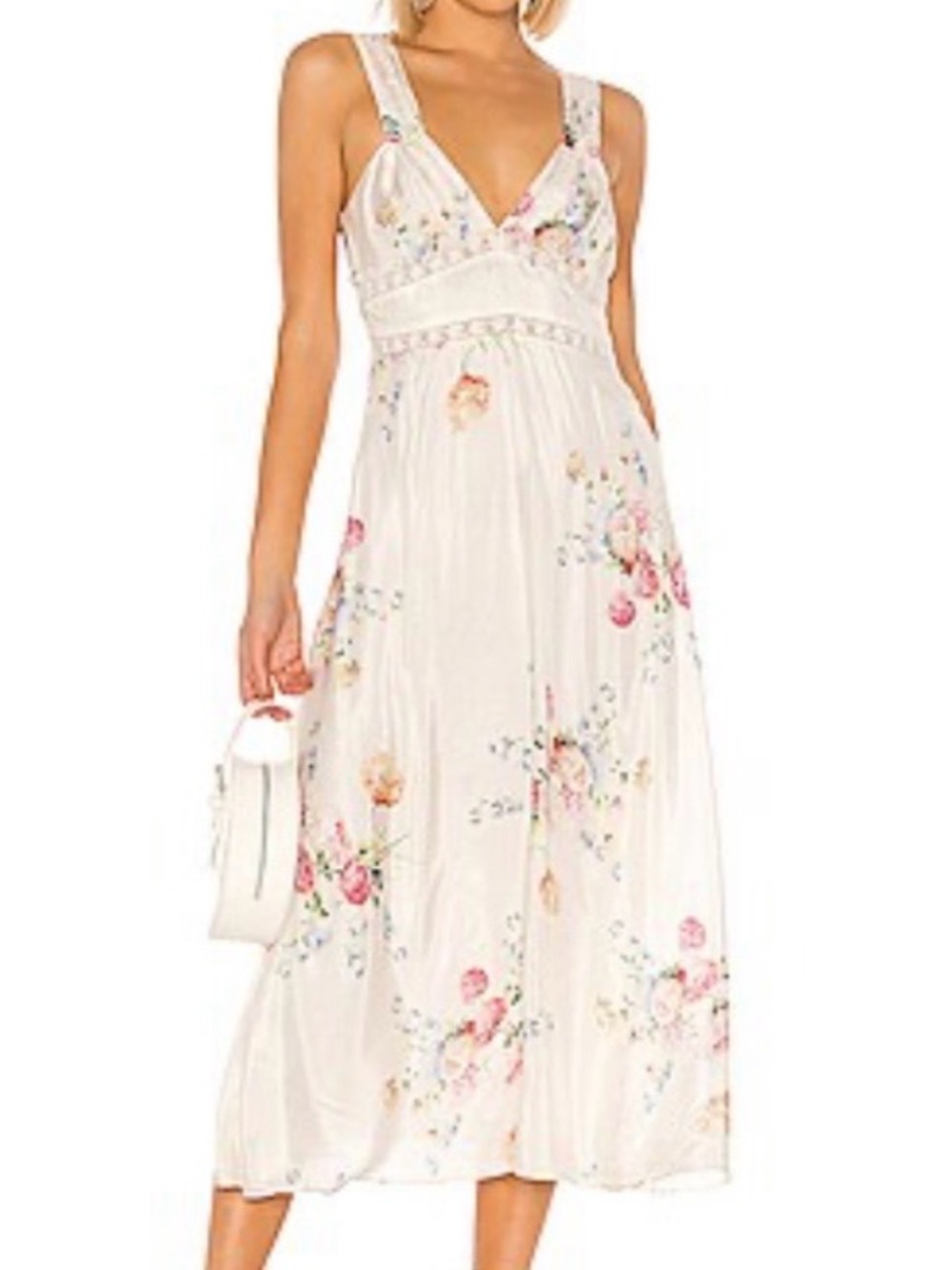 LoveShackFancy Sabina Silk Maxi Slip Dress | Size 2 | NWOT